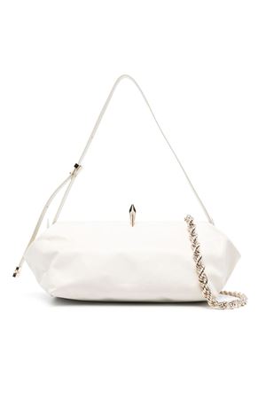 White Leather Sophia Shoulder Bag BENEDETTA BRUZZICHES | SS25119053